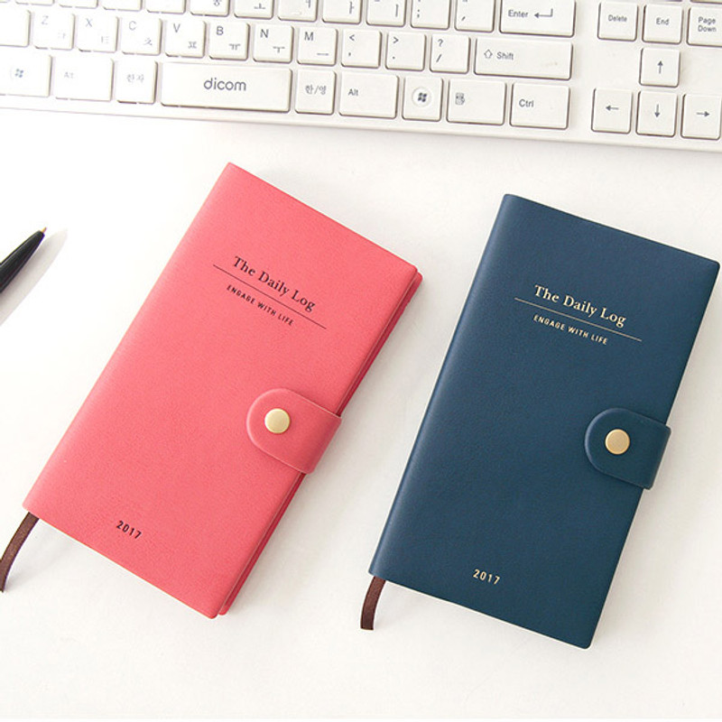 2017 Gunmangzeung Engage with life button dated diary scheduler