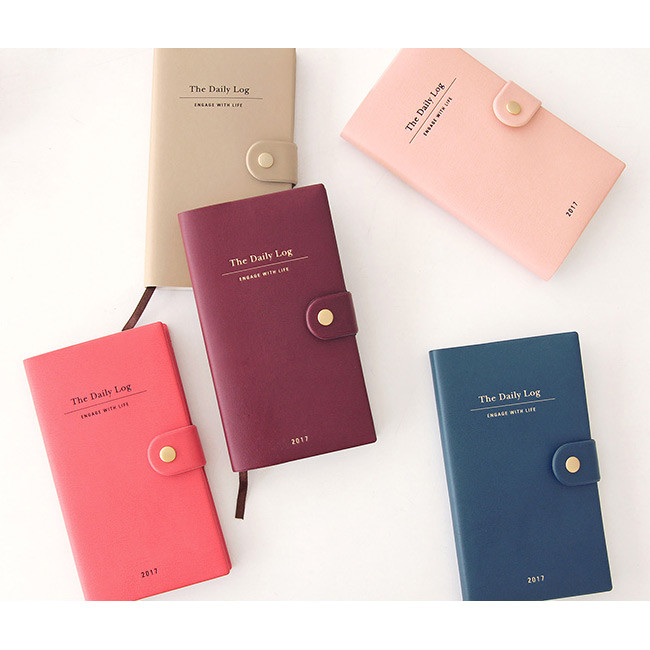 2017 Gunmangzeung Engage with life button dated diary scheduler