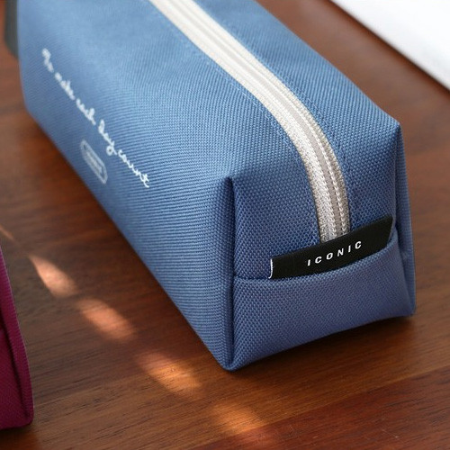 Iconic Plain handy strap pencil case 