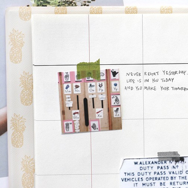 Monthly plan - Seize the day wirebound daily undated planner