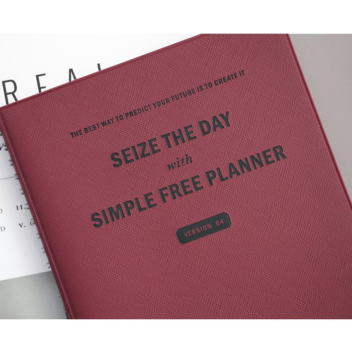 Iconic Seize the day wirebound weekly undated planner