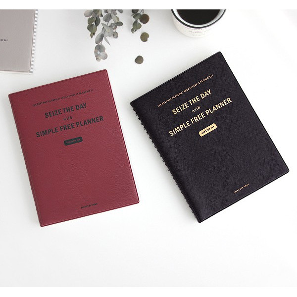 Iconic Seize the day wirebound weekly undated planner