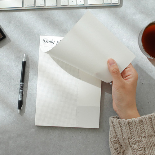 48 Sheets - Wanna This Calli daily desk memo notepad