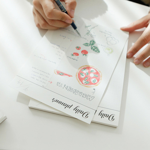 Wanna This Calli daily desk memo notepad 
