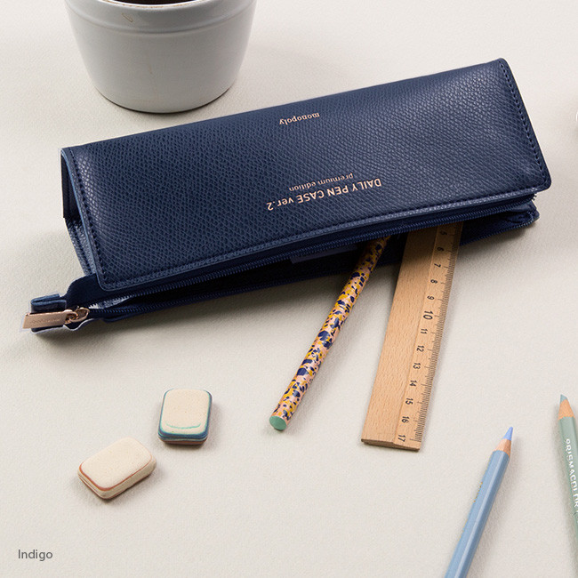 Indigo - Monopoly Daily triangle zipper pencil case ver.2 