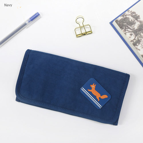 Navy - Brunch brother roll up organizer pouch