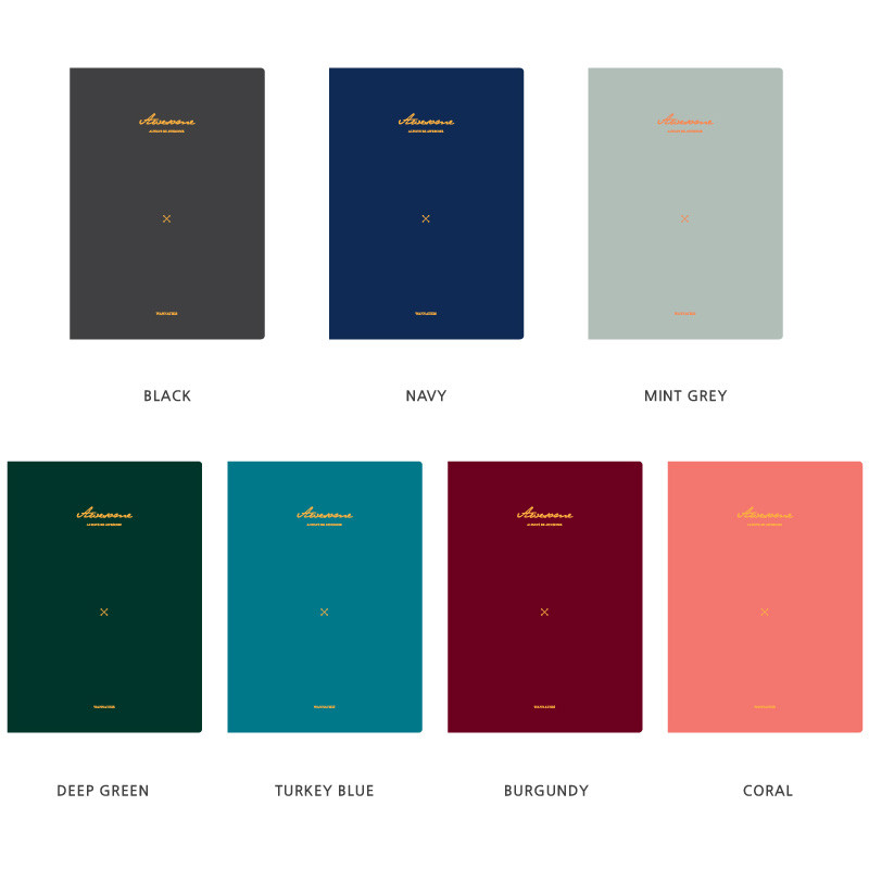 Color of Awesome large dated planner scheduler
