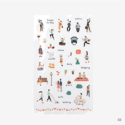 03 - Dailylike Transparent daily sticke