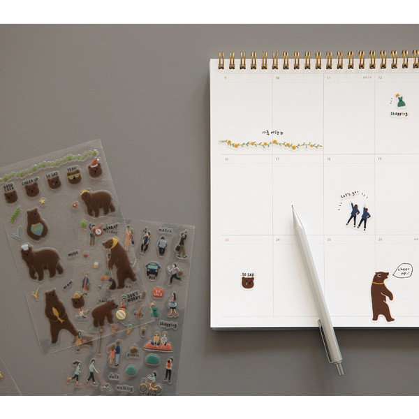 Dailylike Transparent daily sticke