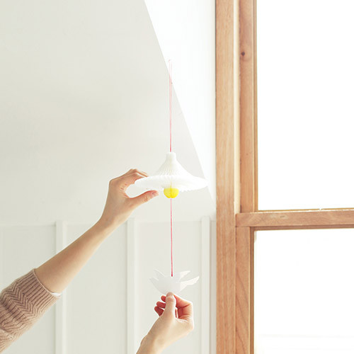 Livework Paper mobile card with envelope set - Fly away