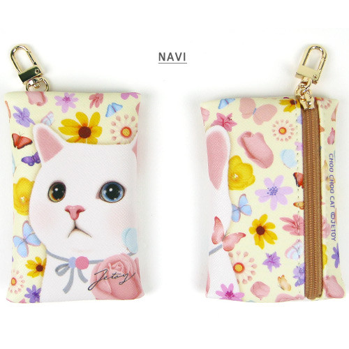 Navi - Choo Choo cat card case holder