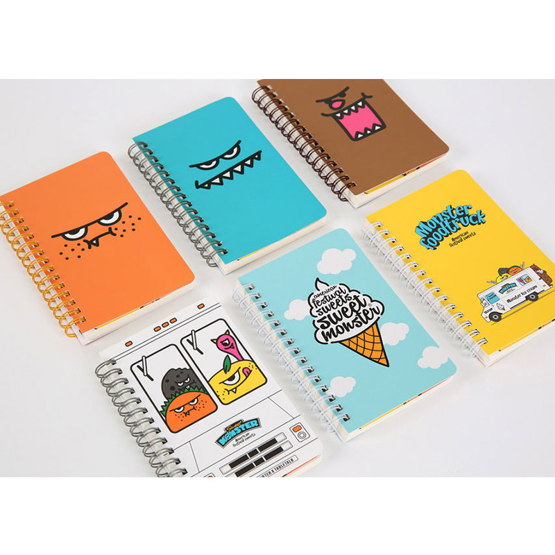  Antenna shop Monster wirebound lined handy notebook