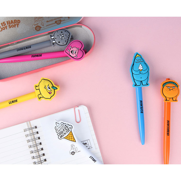 Antenna shop Monster black gel pen 0.4mm 