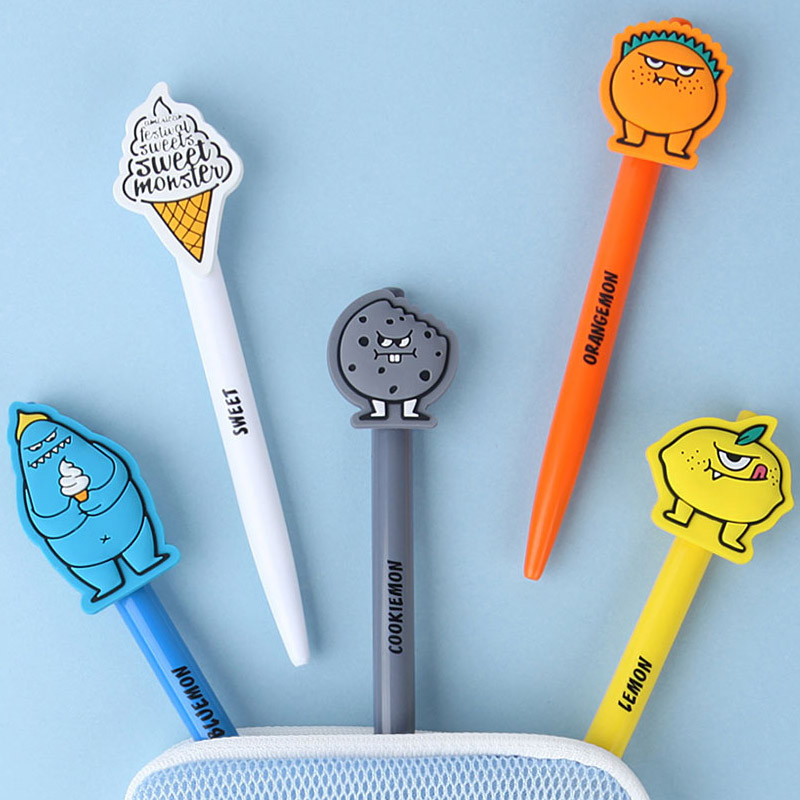 Antenna shop Monster black gel pen 0.4mm 