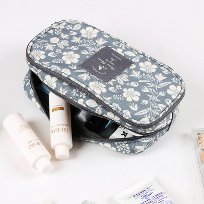 Wanna This Cosmetic makeup double side zipper pouch Wanna This Cosmetic makeup double side zipper pouch