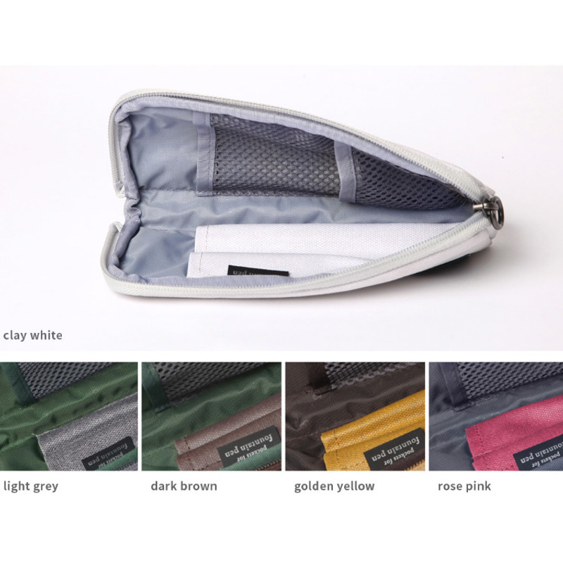 Byfulldesign Draw up a plan half zip around pencil pouch Byfulldesign Draw up a plan half zip around pencil pouch
