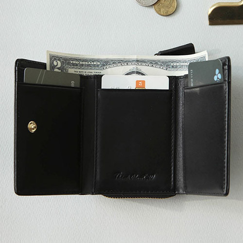 Think about w genuine leather small trifold wallet