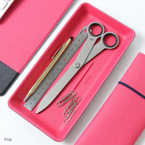 Pink - Fenice Premium simple basic tray
