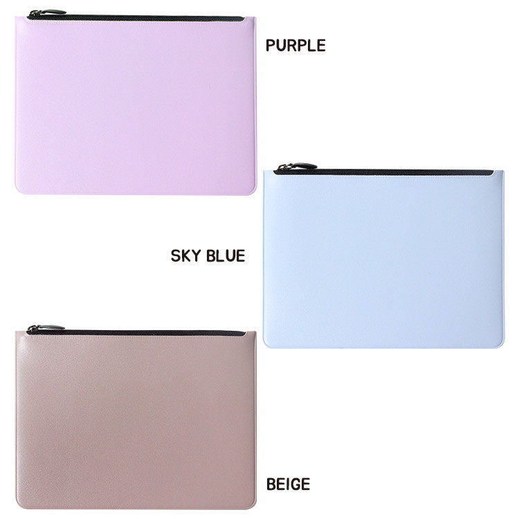 Color of Fenice Seamless matt zipper multi pouch