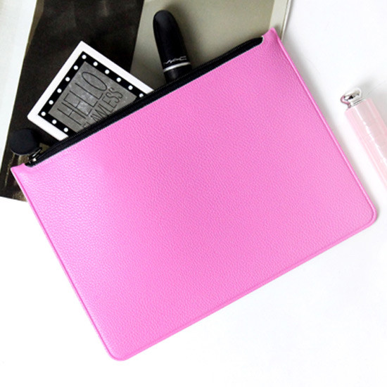 Pink - Fenice Seamless ople zipper multi pouch