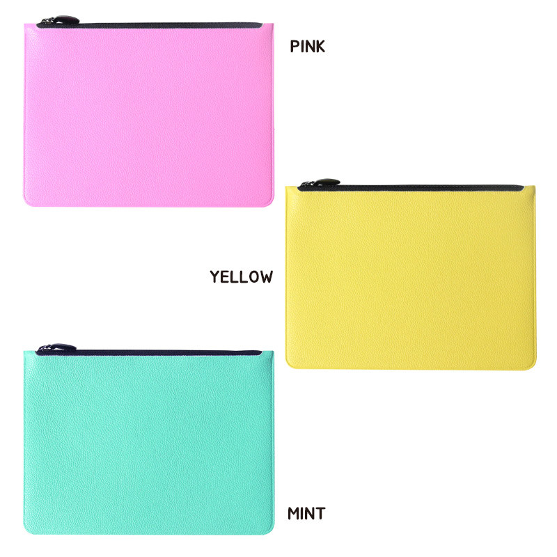 Color of Fenice Seamless ople zipper multi pouch