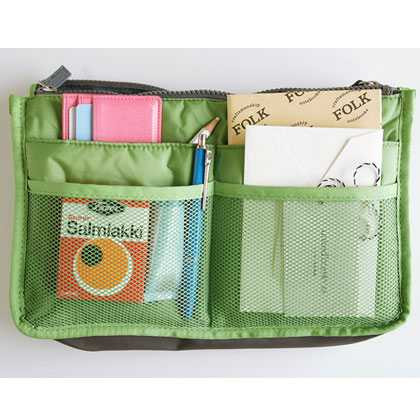 Multi purpose Dual Bag in Bag - apple green