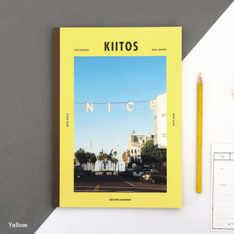 Yellow - Colorful B5 size grid-lined class notebook Yellow - Colorful B5 size grid-lined class notebook