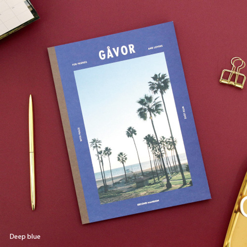 Deep blue - Colorful B5 size grid-lined class notebook Deep blue - Colorful B5 size grid-lined class notebook