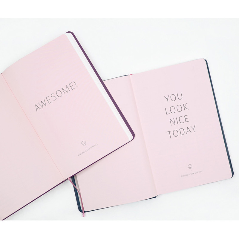 Positive sentense - Positive large undated diary scheduler Positive sentense - Positive large undated diary scheduler