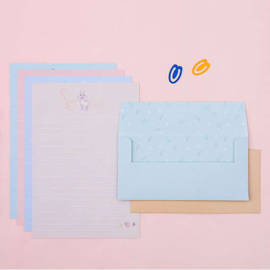 Lovely letter paper and envelope set
