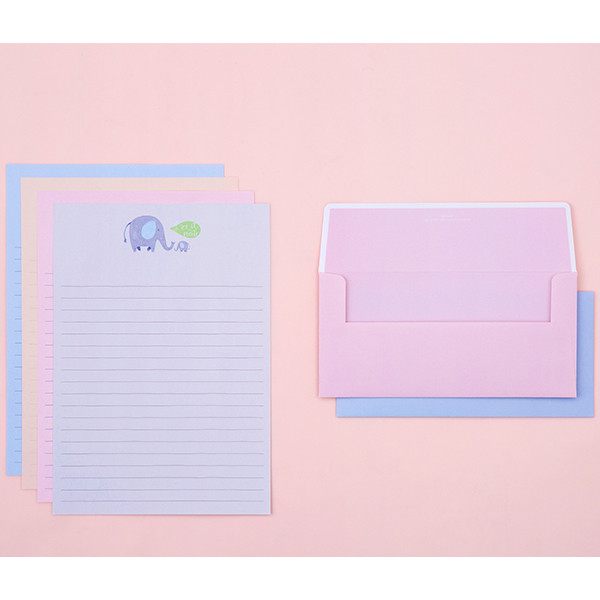 Cutie letter paper and envelope set