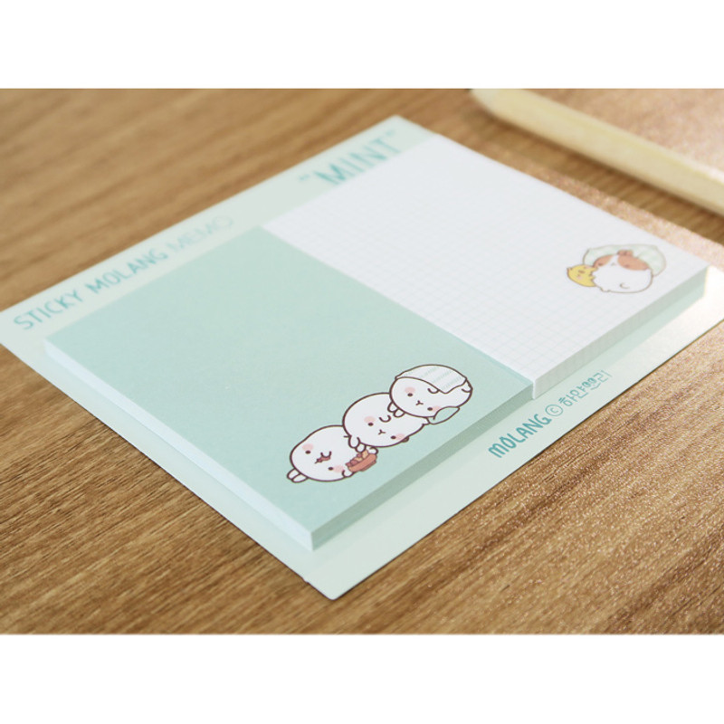 Mint - Molang nemo cute sticky memo note