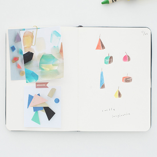 Moment small plain notebook ver2