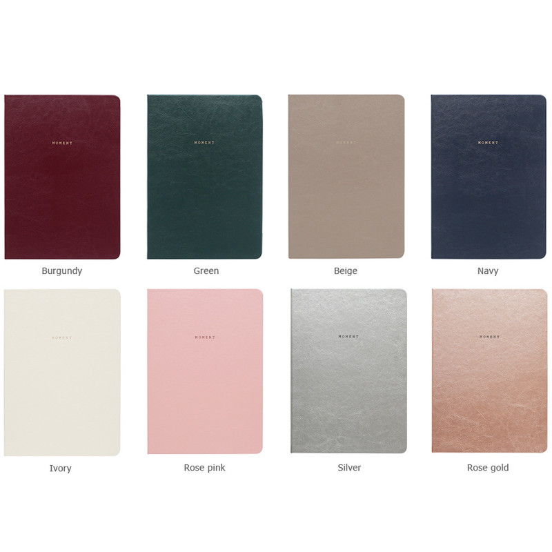 Color of Moment large plain notebook ver2