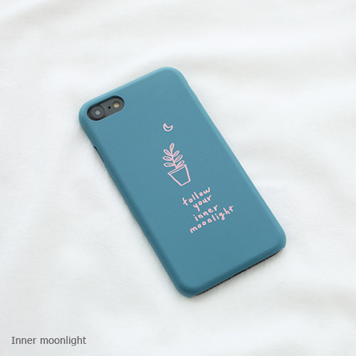 Mette lettering hard case for iPhone 7