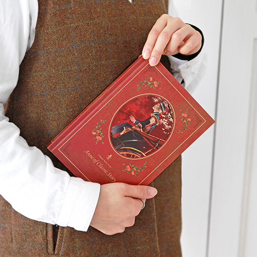 Classic stroy hard cover lined and plain notebook 