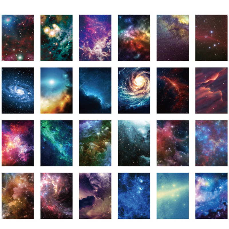 Pack of 48 stickers - NACOO Space Label Sticker Pack Pack of 48 stickers - NACOO Space Label Sticker Pack