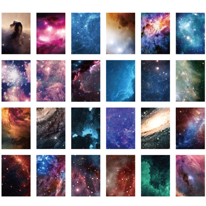 Pack of 48 stickers - NACOO Space Label Sticker Pack Pack of 48 stickers - NACOO Space Label Sticker Pack