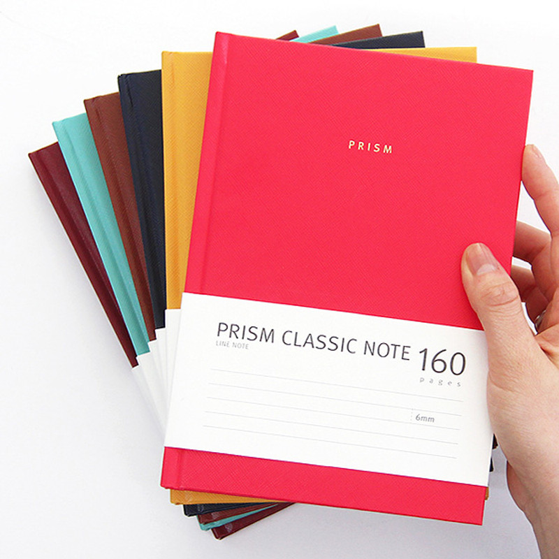 Prism classic 160 pages lined grid notebook Prism classic 160 pages lined grid notebook