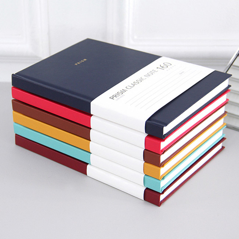 Prism classic 160 pages lined grid notebook Prism classic 160 pages lined grid notebook