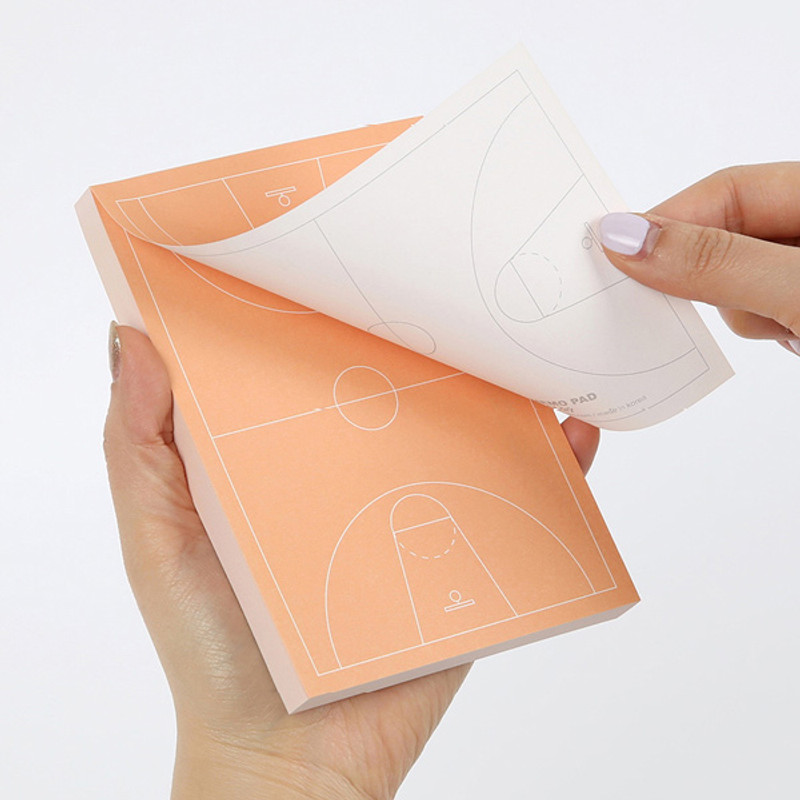 Sports memo pad - Basketball