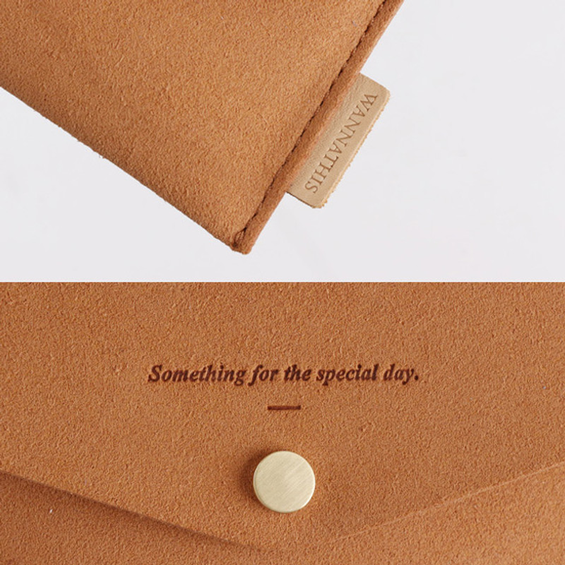 Wanna be chamude flat pocket card case