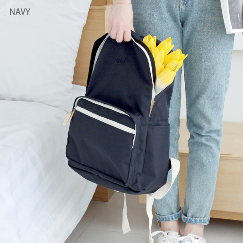 Navy - Around'D mais oui backpack Navy - Around'D mais oui backpack
