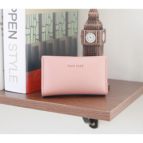 Multi purpose twin pocket card case