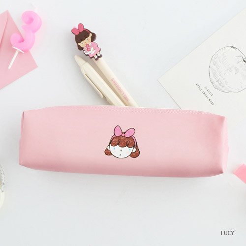 Lucy - Hellogeeks petite zipper pencil case