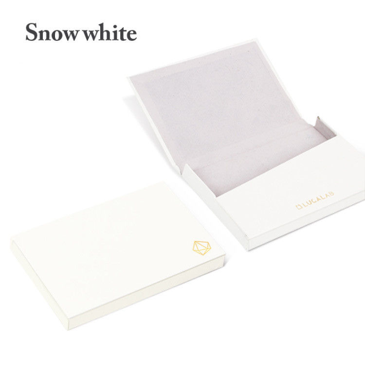 Snow white - Lapis simple paper card case