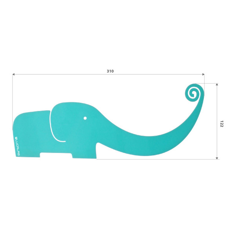 Size of Elephant Monitor memo board Size of Elephant Monitor memo board