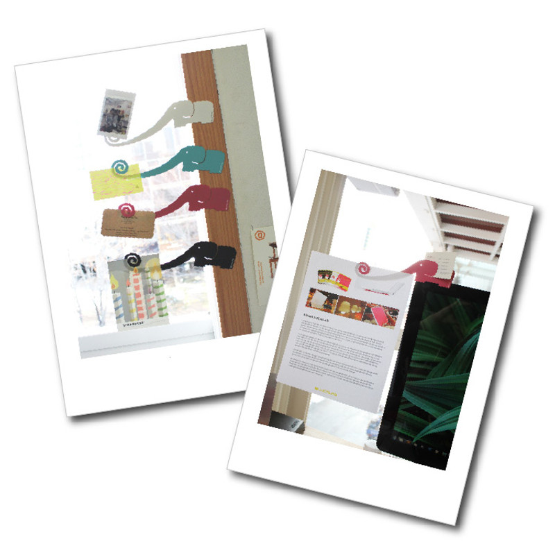 Elephant monitor paper clip Elephant monitor paper clip