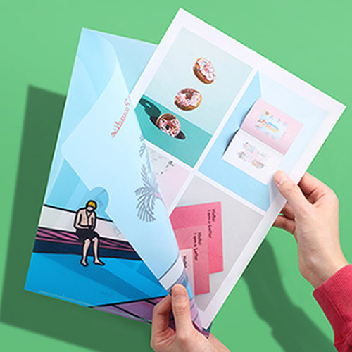 Lazy lounge retro file folder