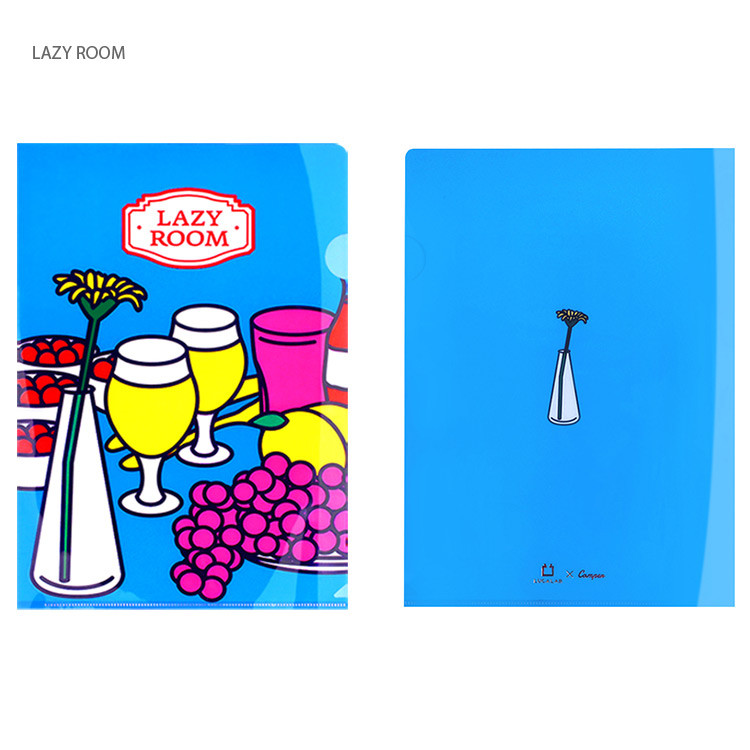 Lazy room - Lazy lounge retro file folder
